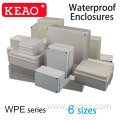 60 Sizes IP65 abs plastic waterproof enclosure box outdoor weatherproof electronic watertight electrical enclosure box